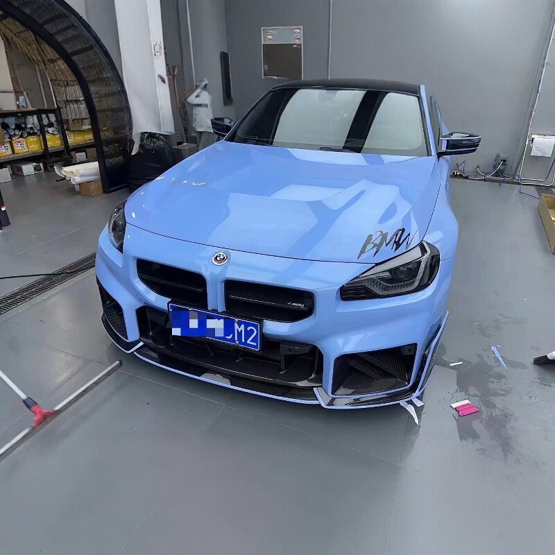 宝马M2 G87干碳中网 宝马M2碳纤维中网 宝马M2G87改装中网