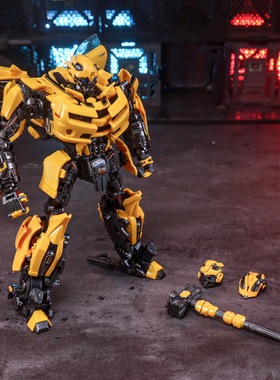 【现货】Lts03c大黄蜂变形玩具模型金刚原大修复版汽车人MPM03