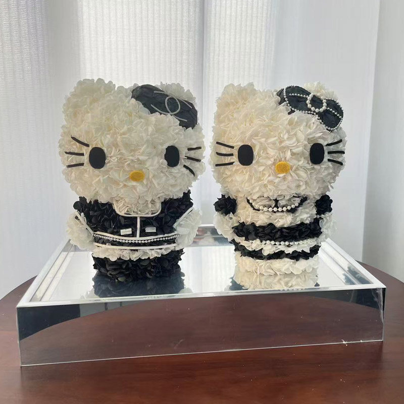 永生花helloKitty凯蒂猫手工礼物