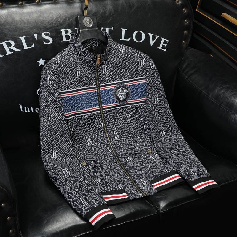 2025春秋季欧货高端翻领提花夹克男士潮流帅气休闲外套5505P195，商品下架区商品下架区，钱塘6036（原3026）