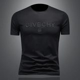 2025夏季新款丝光棉短袖t恤男士潮流休闲圆领半袖上衣26002P75，男装T恤，钱塘6036（原3026）