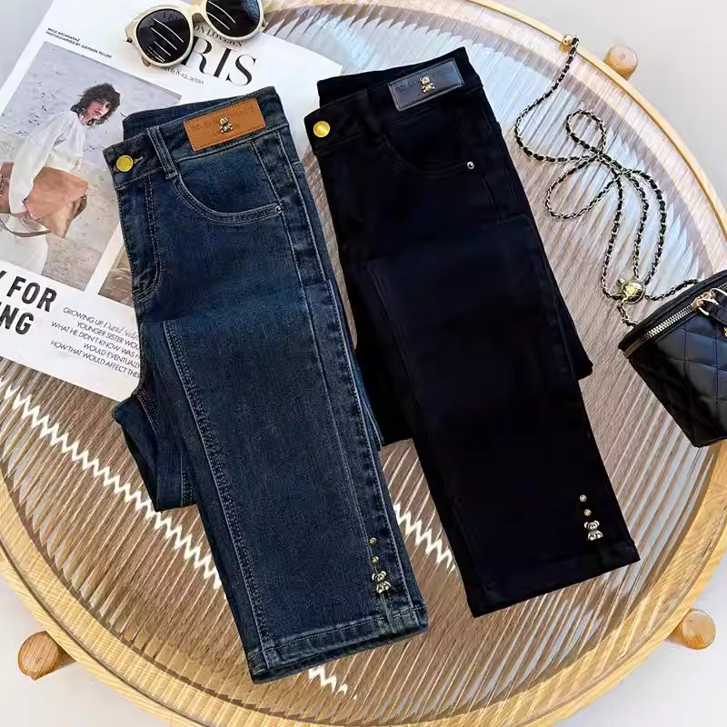 今年流行烟管裤女2026新款窄版直筒牛仔裤小个子显瘦显高九分裤子,女装/女士精品,大码裤装,淘宝优惠券,粉丝福利购,淘宝优惠卷