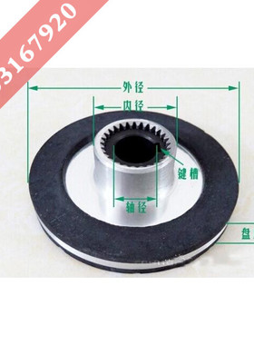 DZSDMZ sdz80塔机小车电磁制动刹车片YDEJ100 112 132电机刹车盘