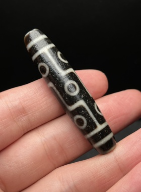 精品高油润手工玛瑙天珠吊坠九眼天珠吊坠挂件台工玛瑙天珠锁骨链