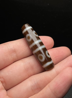 精品高油润台湾天珠八眼天珠吊坠分明线条流畅自然台工天珠