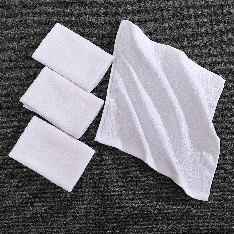 酒店幼儿园全棉方巾毛巾吸水条装