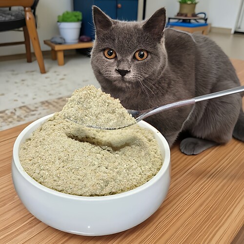 宠物鱼粉猫咪拌饭料高蛋白