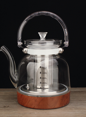 荣事金SD-1400A电热水壶玻璃煮茶器烧水保温一体电茶壶养生壶配件