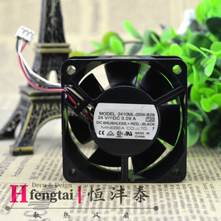 24V 0.09A 2410ML 原装 B29 25MM 美蓓亚NMB散热风扇 05W