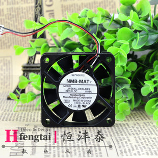 6015 2406KL 0.08A 原装 3线变频器散热风扇 24V NMB B29 正品 05W