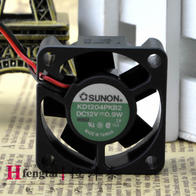 SUNON 建准 4020 12V KD1204PKB2 0.9W 交换机散热设备静音风扇
