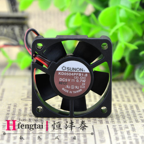 原装台湾SUNON/建准 KD0504PFB1-8 4cm 4010滚珠风扇 5V 0.7W 2线