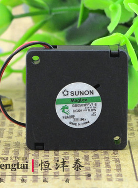 SUNON 台湾建准 GB0503PFV1-8 5V 0.8W 2线 鼓风机风机 3010风扇