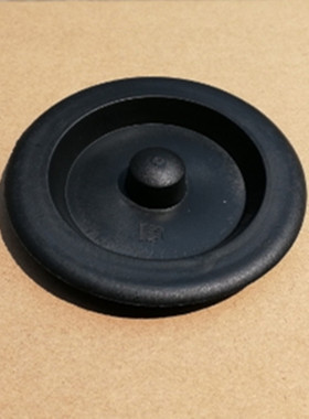 洗菜盆通用去下水器胶盖 大黑胶盖 不锈钢盆瓷盆配件 管道止水盖