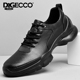 新款 休闲男士 跑步鞋 DQGECCO爱步特伦夏季 轻便耐磨透气公务通勤鞋
