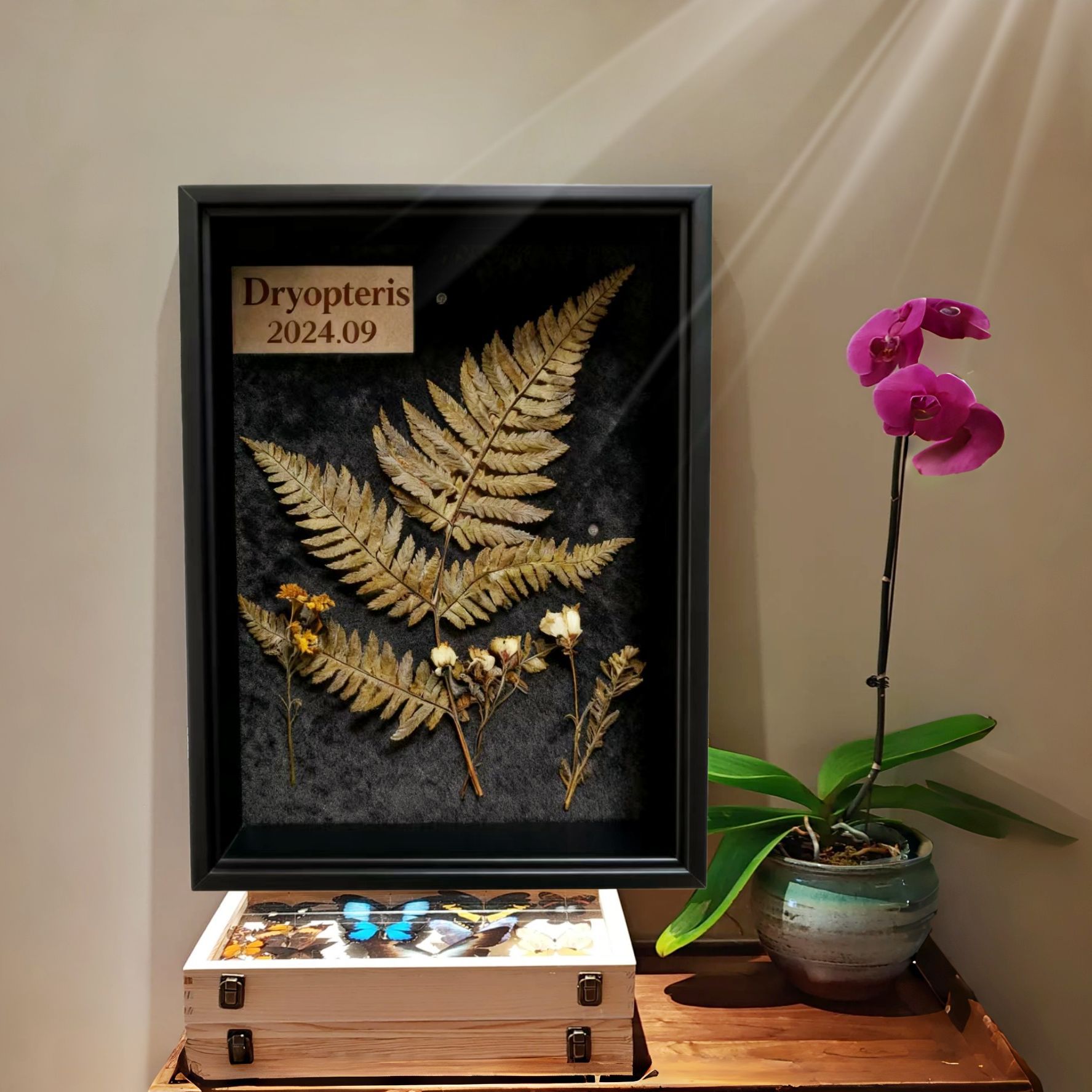 立体中空4cm相框摆件高级感干相框/画框