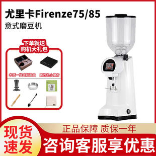 EUREKA尤里卡Firenze75/85咖啡磨豆机意式定量研磨机85mm刀盘商用