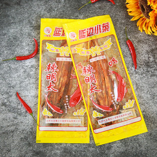 东北特产小蜜蜂香辣味明太鱼干吉林延边朝鲜族烤鱼片即食下酒菜