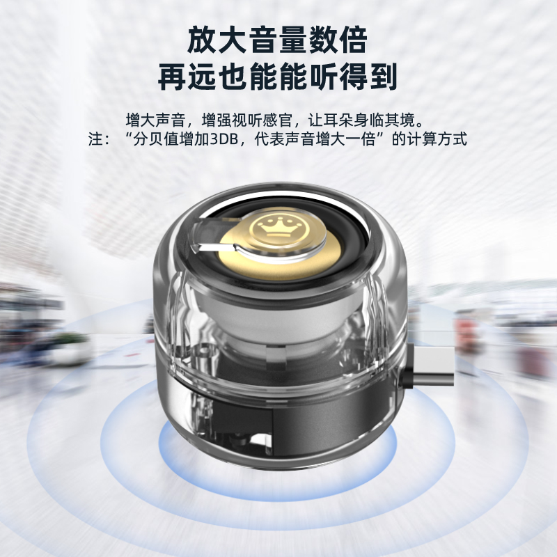深圳type-c直插式手机扩音器小音箱大音量扬声器喇叭便携外放音响