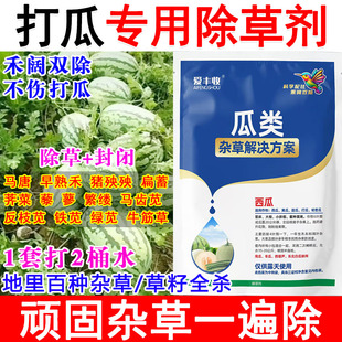 打瓜专用除草剂打瓜田苗后除草剂打草药死草烂根禾阔双除不伤苗