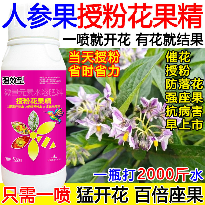 人参果授粉药壮花座果灵人参果催花素沾花素保花保果膨大抗病肥料,农用物资,新型肥料,淘宝优惠券,粉丝福利购,淘宝优惠卷