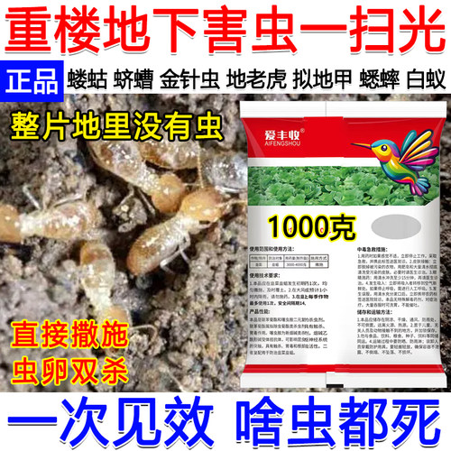 重楼地下害虫专用药噻虫胺杀虫剂专杀地下害虫地老虎蛴螬蝼蛄正品