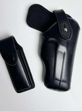 快拔套通用枪套牛皮G17系列G01腰套92G压模手枪套战术牛皮枪包