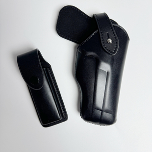快拔套通用枪套牛皮G17系列G01腰套92G压模手枪套战术牛皮枪包