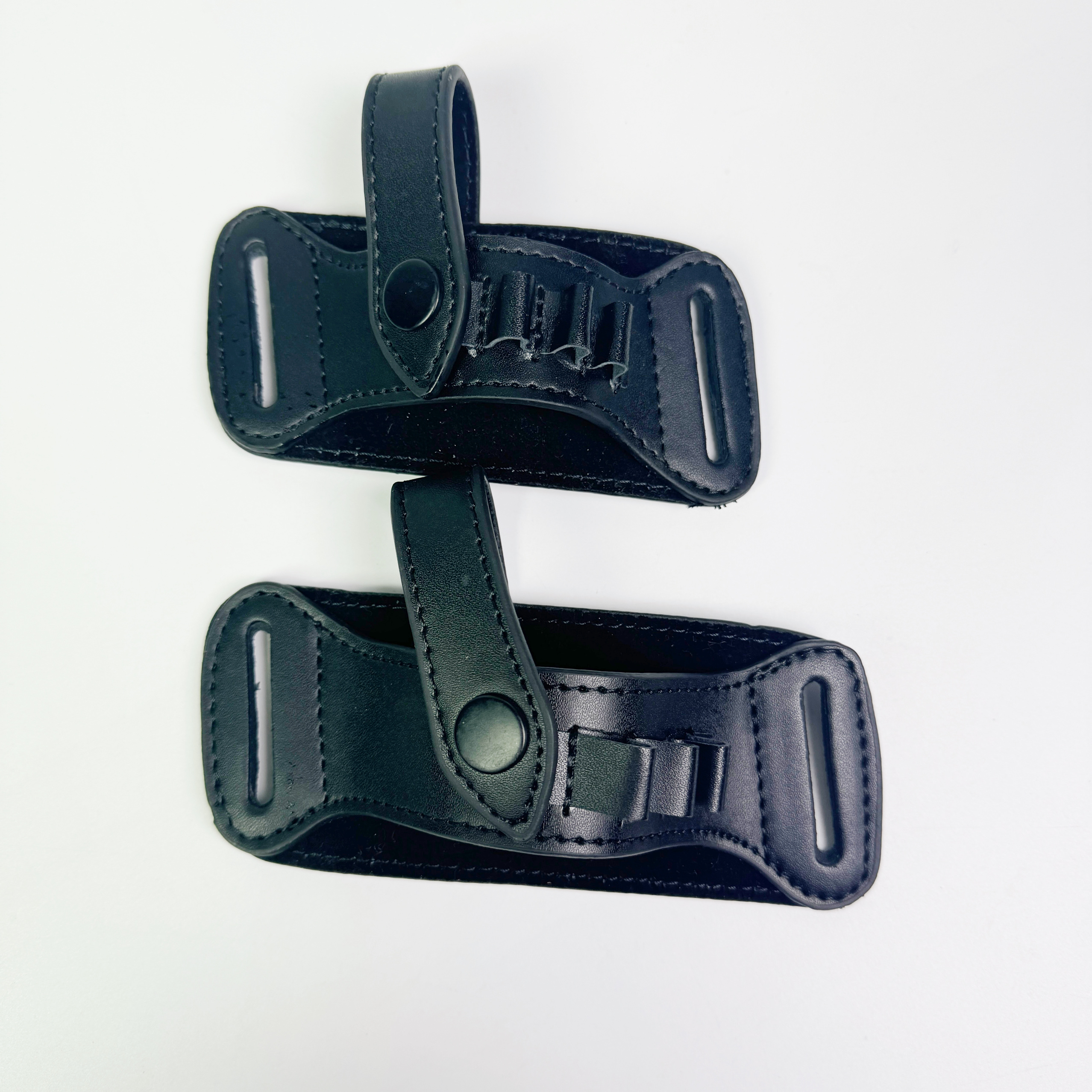 64/77/92真皮海口套腰部隐形快拔战术枪套影视道具内腰带外穿皮套