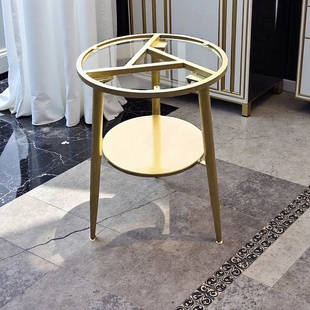 桌脚支架阳台茶桌腿餐桌腿北欧沙发组合简约岩板单双层茶几边几