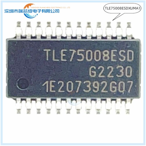 TLE75008ESDXUMA1 TSSOP-24 人气功率电子开关 电源管理 原装正品