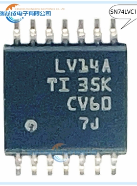 SN74LVC14APWR LV14A TSSOP-14 100%原装正品 人气反相器集成电路