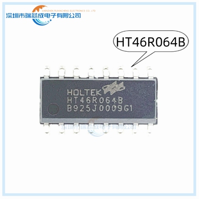 HT46R064B SOP-16 人气单片机 微控制器和处理器 集成电路 模拟IC