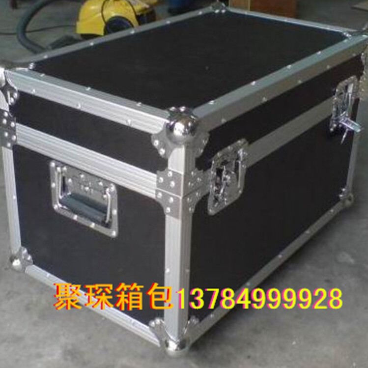科莱德定制加厚铝合金带轮航空箱