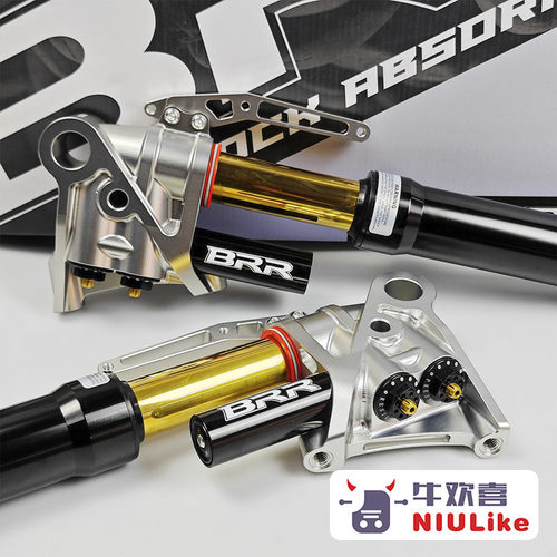 比博士BRR H201赛道级倒置前减震 九号E300P 小牛NX FX 极核AE5 8