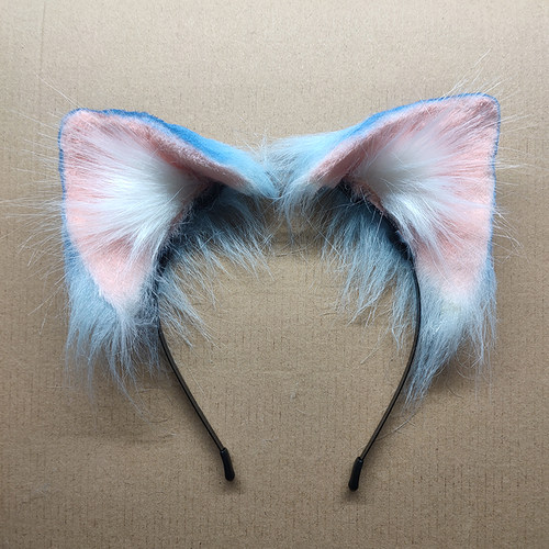 雷姆拉姆cos猫耳兽耳手作KC发饰