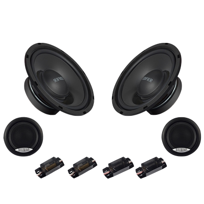 漫步者汽车音响改装sf651c车载