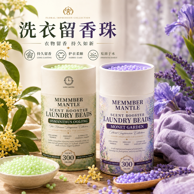 2瓶21.9花园洗衣留香珠 香调有层次 不是甜腻的人工香精 不刺鼻