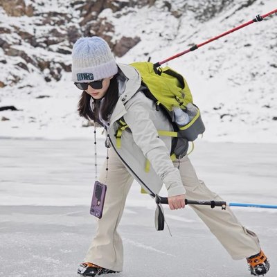 魔力薇薇冬季加绒软壳裤 山系工装裤 外壳防水防风防污内里加绒