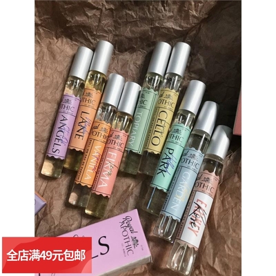 满5包邮 蹲好！轻奢小众高级香巨好闻英国经典系列滚珠香水10ml