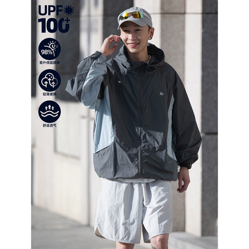 Ретро одежда для защиты от солнца, легкая и тонкая дышащая трендовая куртка подходит для мужчин и женщин, свободный крой