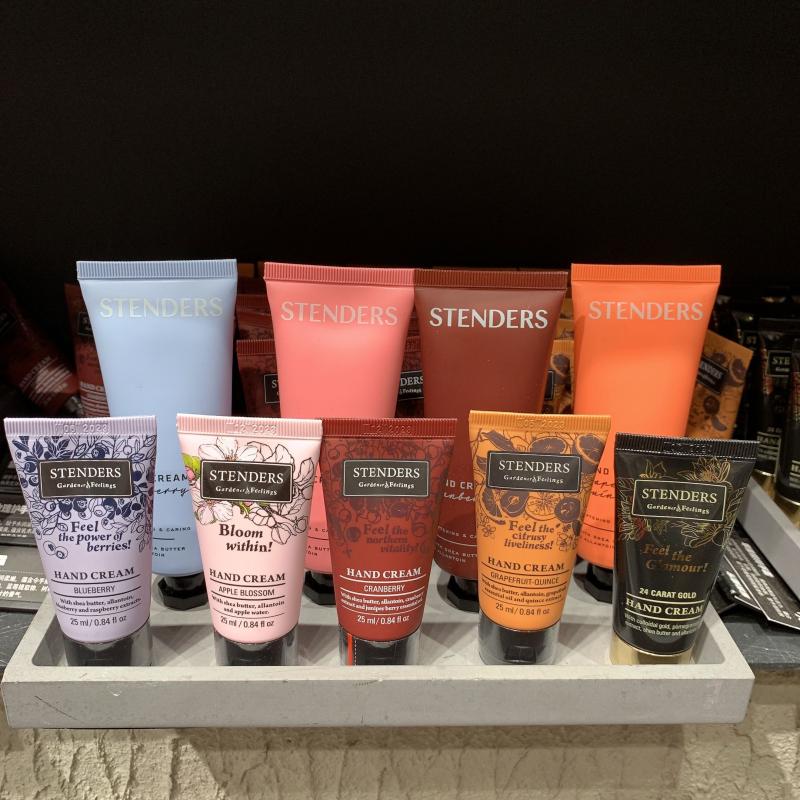 stenders施丹兰护手霜玫瑰葡萄柚滋润保湿蔓越莓黄金手霜礼盒套装