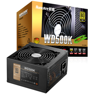 航嘉 金牌电源 500W 600W 金牌认证 WD500K WD600K 台式机电源