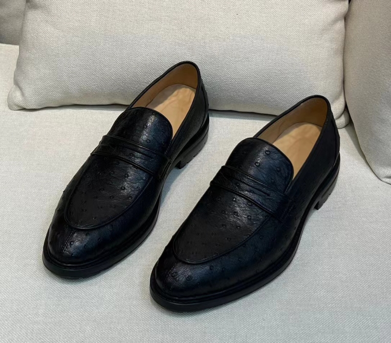 莱曼犀牛轻质舒适全真鸵鸟皮