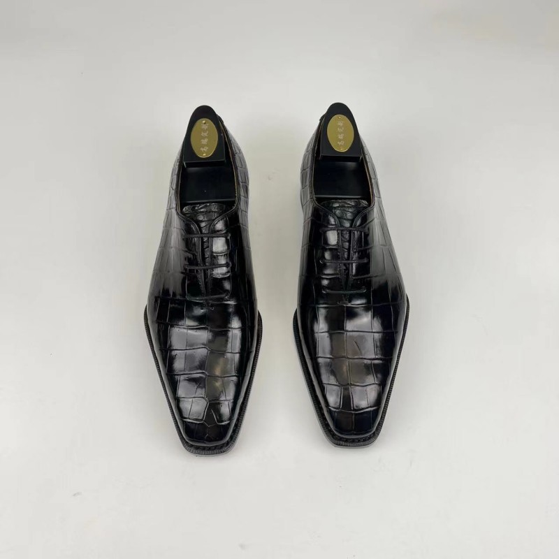 莱曼犀牛真皮整张鳄鱼肚皮无拼接