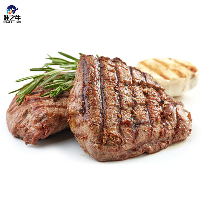 淮之牛食品巴西原切牛排儿童西冷肉眼五片装新鲜非腌制800g