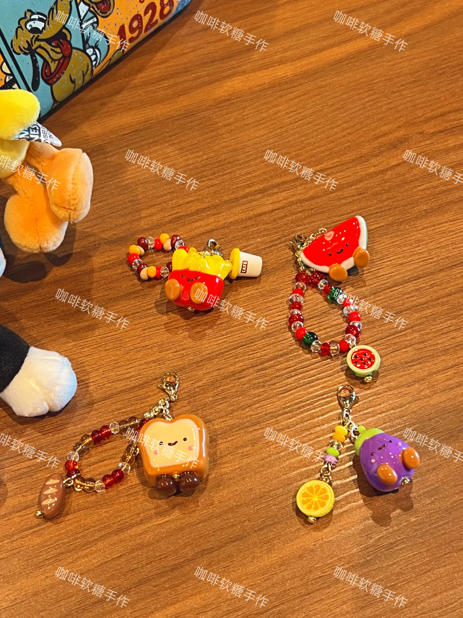 咖啡软糖手作 jc系列 包挂件 原创设计 请勿盗图抄袭