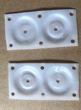 SYSTEC真空泵膜片四氟隔膜片进口特氟龙膜片抽气动泵40*76耐腐蚀