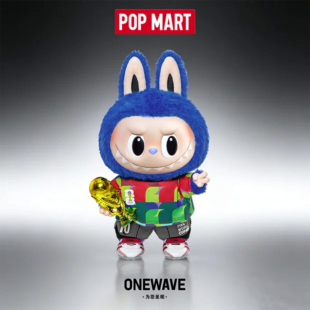 POPMART泡泡玛特拉布布FIFA足球世界杯搪胶毛绒公仔 官方新品