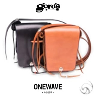goros薄款 梯形皮包 高桥吾郎男女单肩包斜挎小包 国内现货